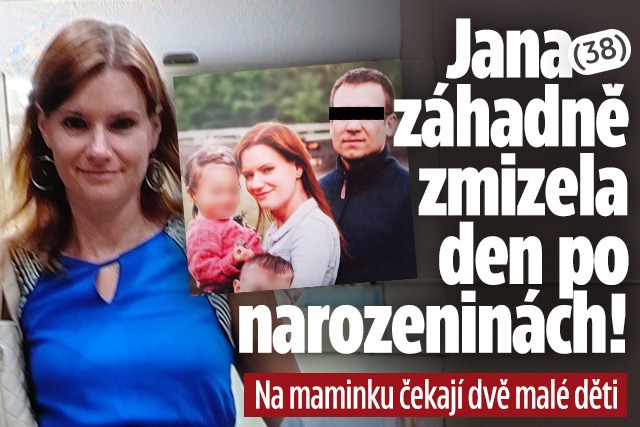 Banner ke žhavému tématu: Jana (38) záhadně zmizela den po ...