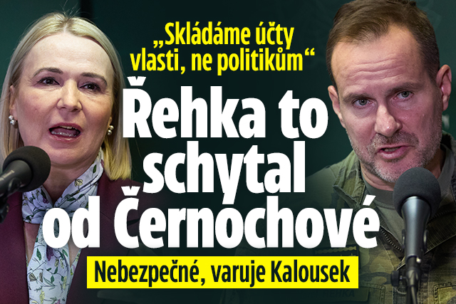 Banner ke žhavému tématu: „Nebezpečný výrok!“ Černochová zuří, ...