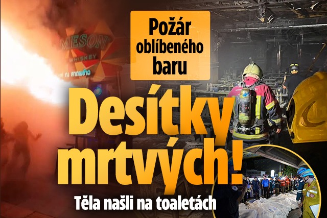 Banner ke žhavému tématu: Desítky mrtvých v ohnivém pekle: Těla ...