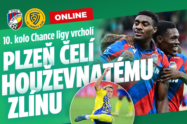 Banner ke žhavému tématu: Zlín vyloupil Plzeň, střídá jí na ...