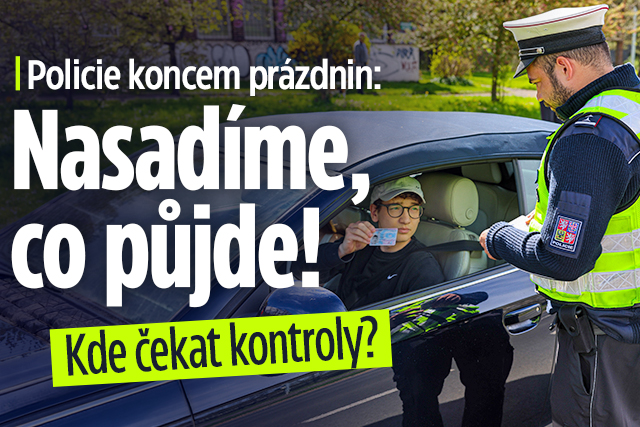 Banner ke žhavému tématu: Policie koncem prázdnin: Nasadíme, co ...