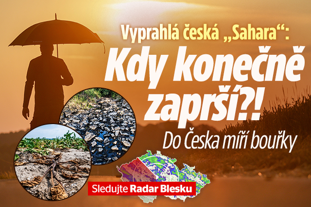 Banner ke žhavému tématu: Vyprahlá česká „Sahara“: Kdy konečně ...