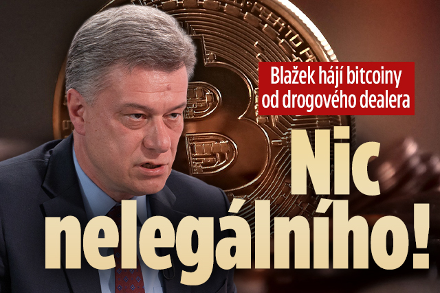 Blažek hájí bitcoiny od drogového dealera: „Nic nelegálního!“