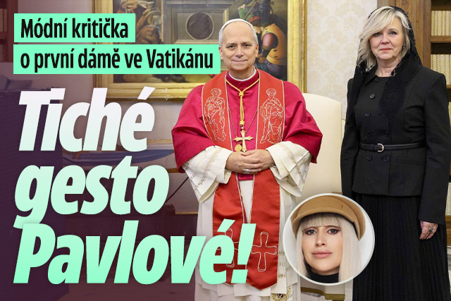 Banner ke žhavému tématu: Módní kritička o první dámě ve Vatikánu ...