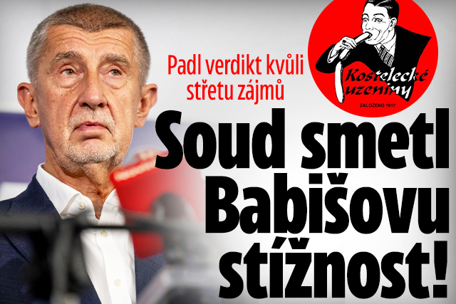 Banner ke žhavému tématu: Padl verdikt kvůli střetu zájmů: Soud ...