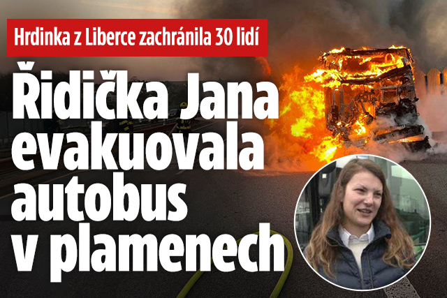 Banner ke žhavému tématu: Hrdinka zachránila 30 lidí: Jana ...