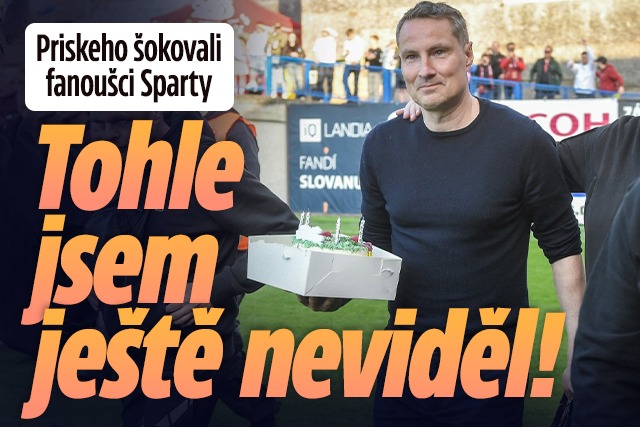 Banner ke žhavému tématu: Priskeho šokovali fanoušci Sparty: ...