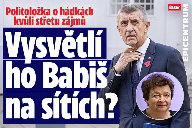 Banner ke žhavému tématu: Politoložka o střetu zájmů: Vysvětlí ho ...