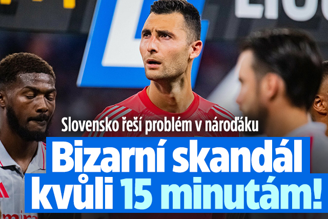 Banner ke žhavému tématu: Slovensko řeší problém v nároďáku: ...