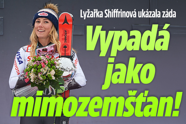 Banner ke žhavému tématu: Shiffrinová ukázala záda: Vypadá jako ...