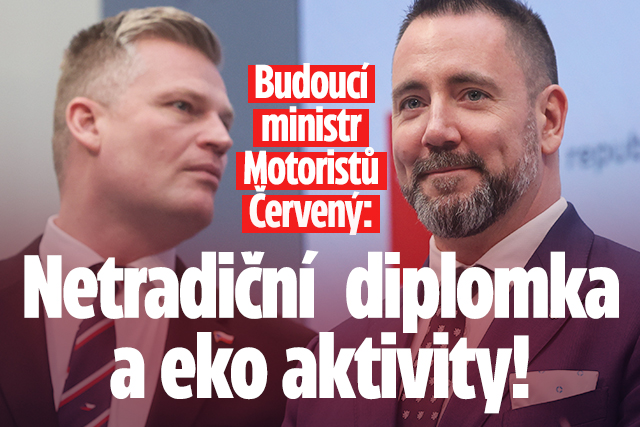 Banner ke žhavému tématu: Nastupující ministr Červený: Trable se ...