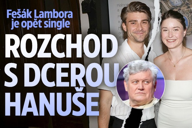 Banner ke žhavému tématu: Fešák Lambora je opět single! Rozchod s ...