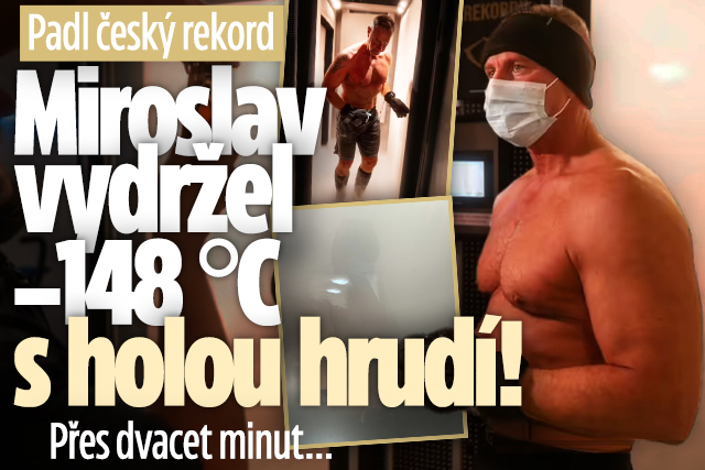 Banner ke žhavému tématu: Padl český rekord: Miroslav vydržel ...
