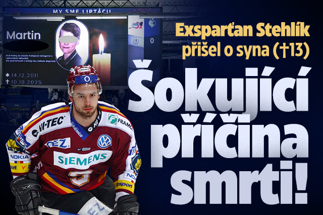 Banner ke žhavému tématu: Exsparťan Stehlík přišel o syna (†13): ...
