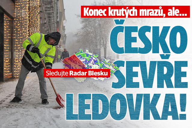 Banner ke žhavému tématu: Konec krutých mrazů, ale... Česko sevře ...