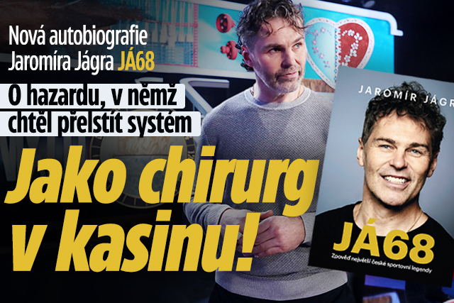 Banner ke žhavému tématu: Autobiografie Jágra JÁ68: O hazardu, v ...