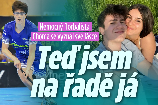 Nemocný florbalista Choma: Teď jsem na řadě já