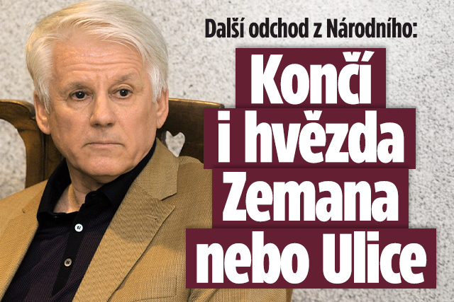 Banner ke žhavému tématu: Další odchod z Národního: Končí i ...