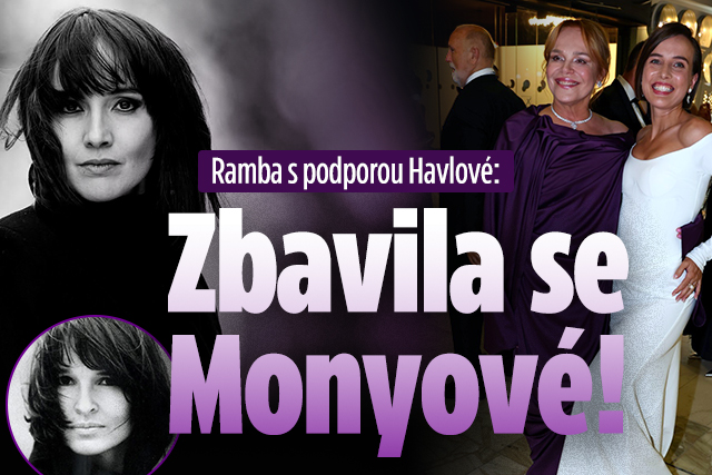 Banner ke žhavému tématu: Ramba s podporou Havlové: Zbavila se ...