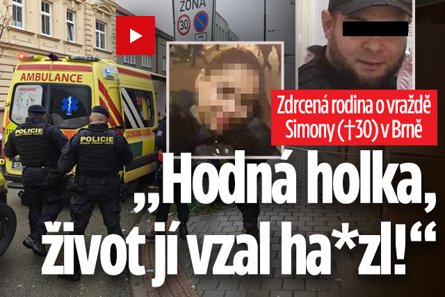 Banner ke žhavému tématu: Rodina o vraždě Simony v Brně: „Život ...