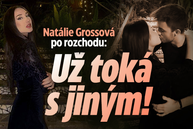 Banner ke žhavému tématu: Natálie Grossová po rozchodu: Už toká s ...