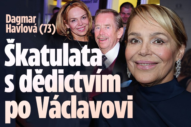 Banner ke žhavému tématu: Dagmar Havlová (73): Škatulata s ...