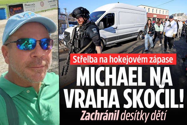 Banner ke žhavému tématu: Střelba na hokeji: Michael na vraha ...