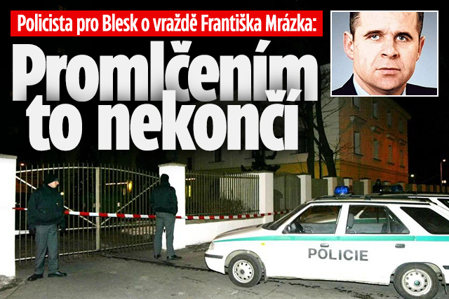 Banner ke žhavému tématu: Policista o vraždě Františka Mrázka: ...