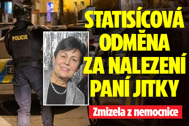 Banner ke žhavému tématu: Jitka zmizela z nemocnice: Statisícová ...