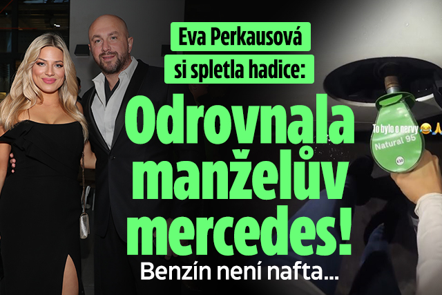 Banner ke žhavému tématu: Perkausová si spletla hadice: Odrovnala ...