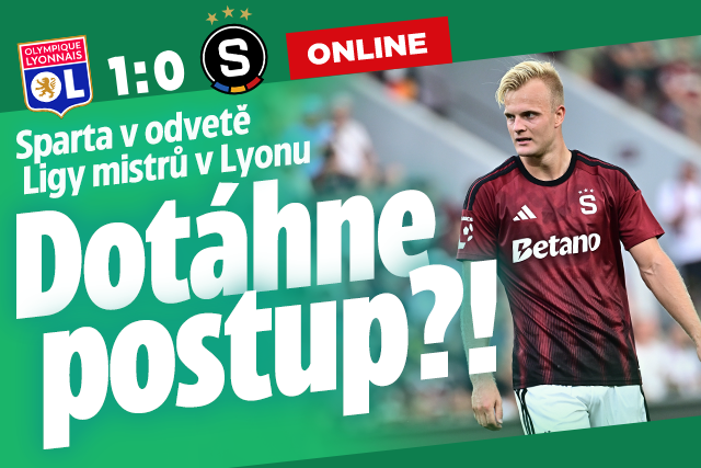 Banner ke žhavému tématu: Lyon - Sparta 1:0 Dotáhnou Letenští ...