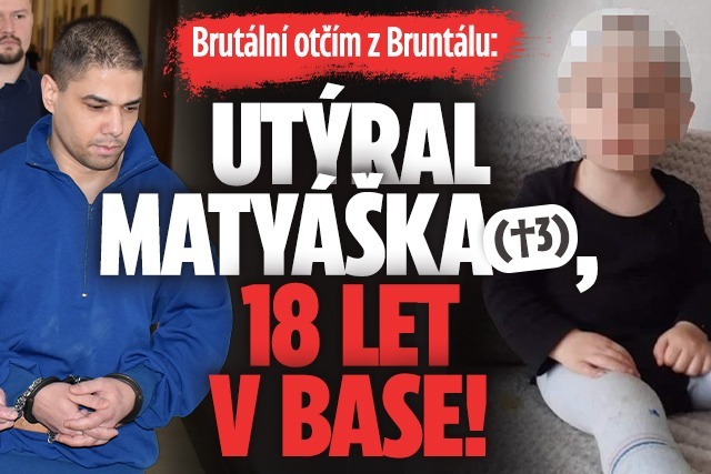 Banner ke žhavému tématu: Matyáška (†3) mlátil otčím pěstmi: 18 ...