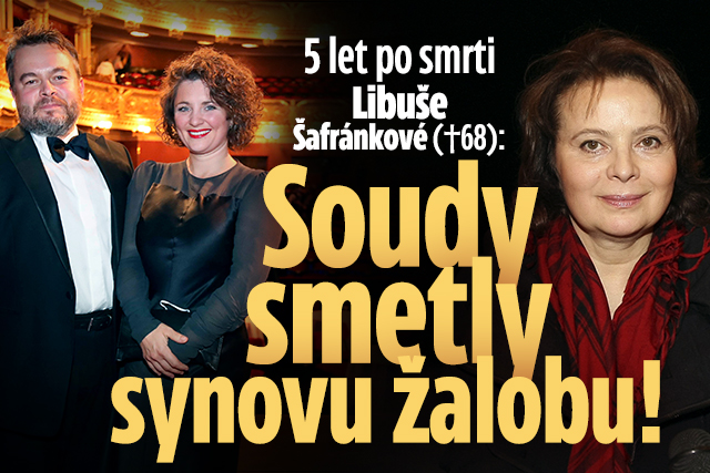 Banner ke žhavému tématu: 5 let po smrti Libuše Šafránkové (†68): ...