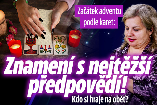 Banner ke žhavému tématu: Začátek adventu podle karet: Znamení s ...