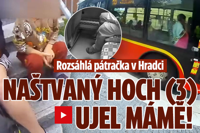 Banner ke žhavému tématu: Rozsáhlá pátračka v Hradci: Naštvaný ...