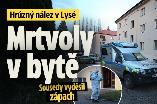 Banner ke žhavému tématu: Hrůzný nález v Lysé: Mrtvoly v bytě
