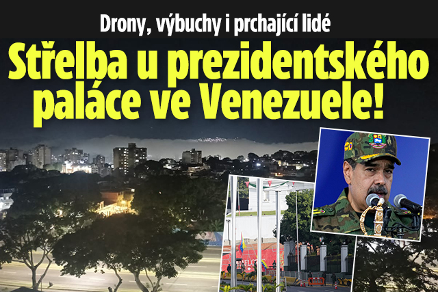 Banner ke žhavému tématu: Střelba u prezidentského paláce ve ...