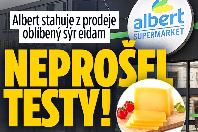 Banner ke žhavému tématu: Albert stahuje z prodeje oblíbený sýr ...