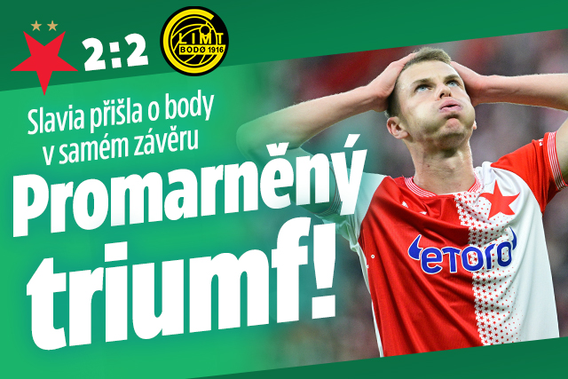 Banner ke žhavému tématu: Slavia - Bodö/Glimt 2:2 Promarněný ...