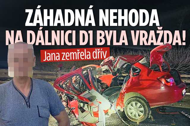 Banner ke žhavému tématu: Záhadná nehoda na dálnici D1 byla ...