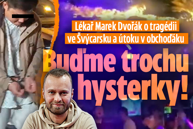 Banner ke žhavému tématu: Lékař Dvořák o tragédii ve Švýcarsku: ...