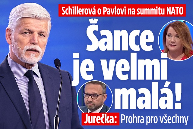 Banner ke žhavému tématu: Schillerová o Pavlovi na summitu NATO: ...
