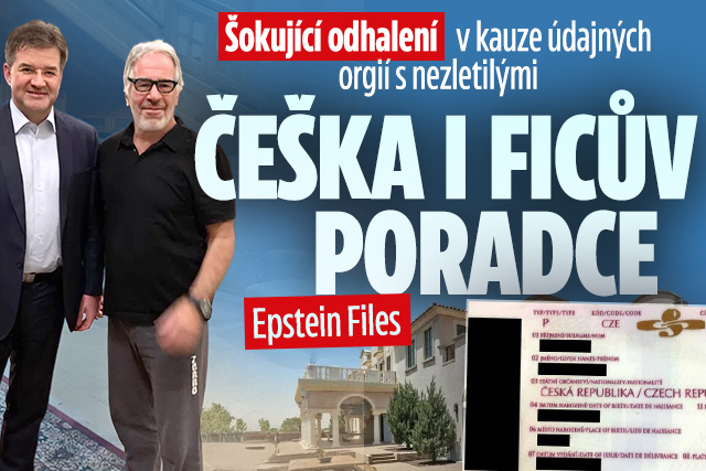 Banner ke žhavému tématu: Odhalení v kauze Epstein Files: Češka i ...