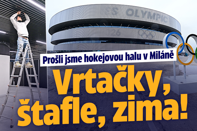 Banner ke žhavému tématu: Prošli jsme hokejovou halu v Miláně: ...