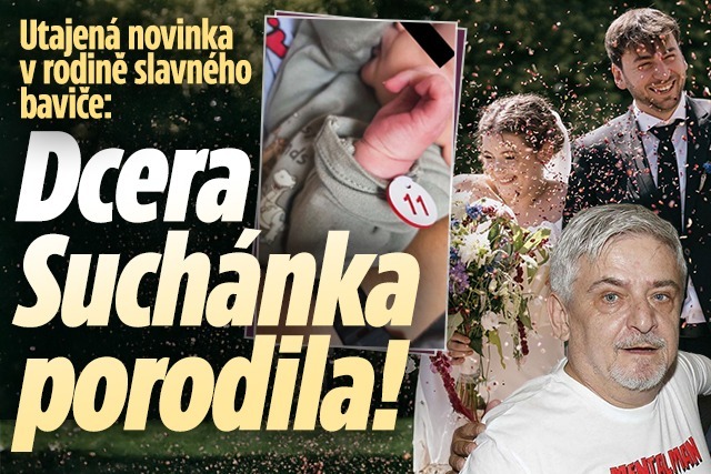 Banner ke žhavému tématu: Utajená novinka v rodině baviče: Dcera ...