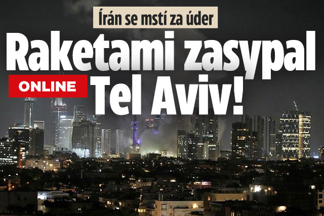Írán zahájil odvetu proti Izraeli. Tel Aviv zasypal raketami