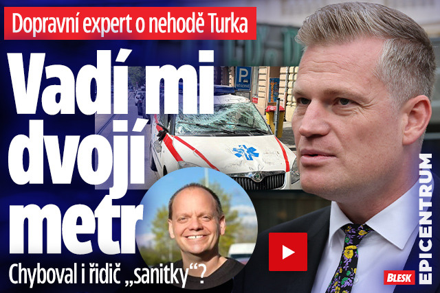 Banner ke žhavému tématu: Dopravní expert o nehodě Filipa Turka: ...