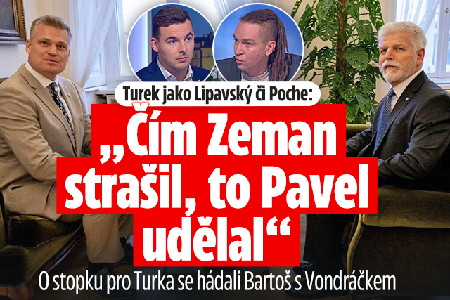 Banner ke žhavému tématu: Hádka o stopku pro Turka: Zeman tím ...
