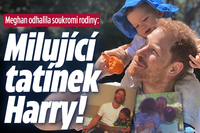 Meghan odhalila fotky rodiny: Milující tatínek Harry