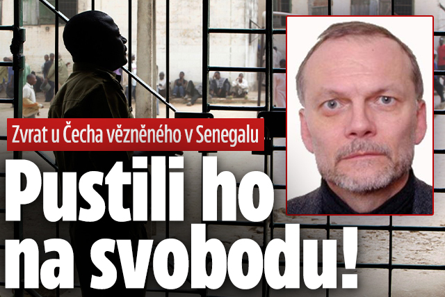 Zvrat u Čecha vězněného v Senegalu: Pustili ho na svobodu!